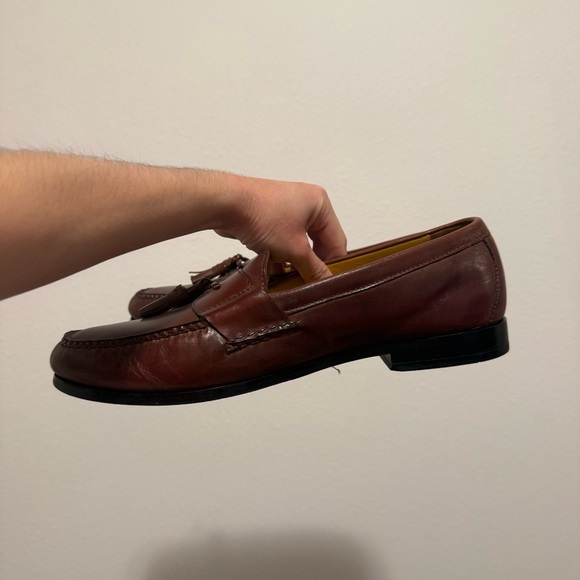 Cole Haan Nike Air Brown Leather Shoes Men’s Size 12 - Picture 10 of 12